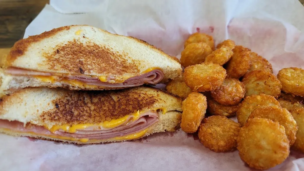 Grilled Ham and Cheese Sandwich